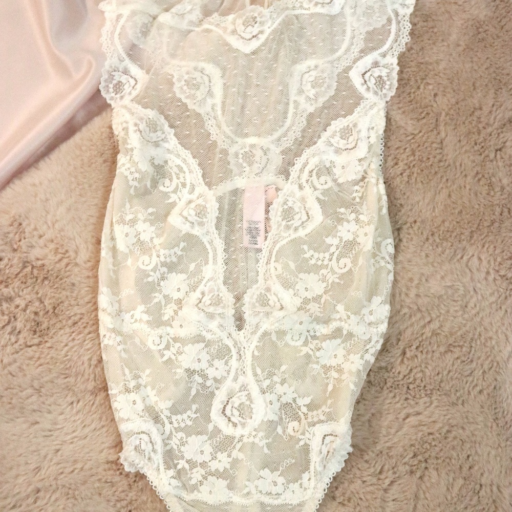Victorias Secret Lace Bodysuit